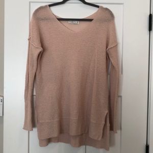 Abercrombie and Fitch light pink sweater